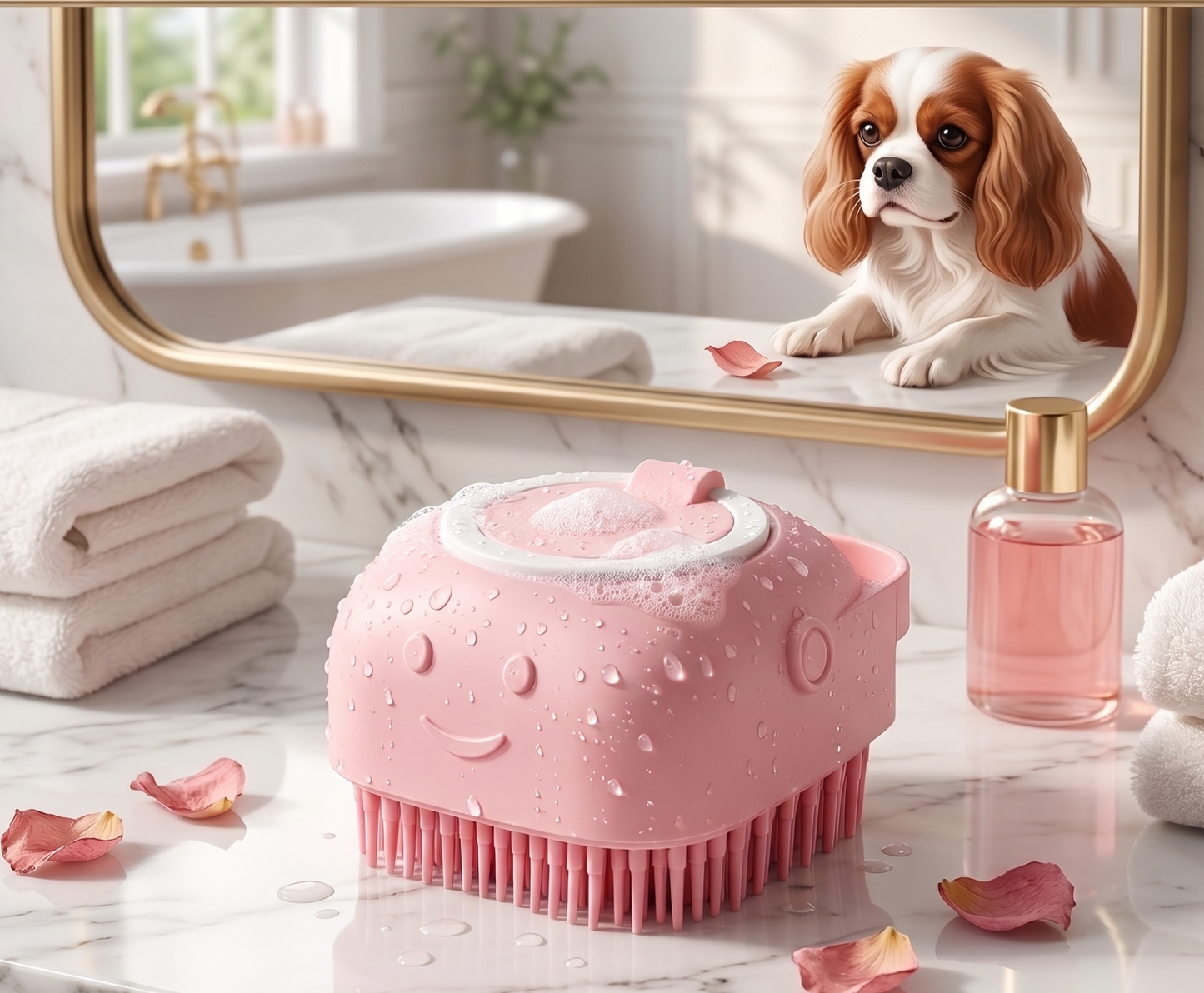 Brosse de Bain Massage Petclean