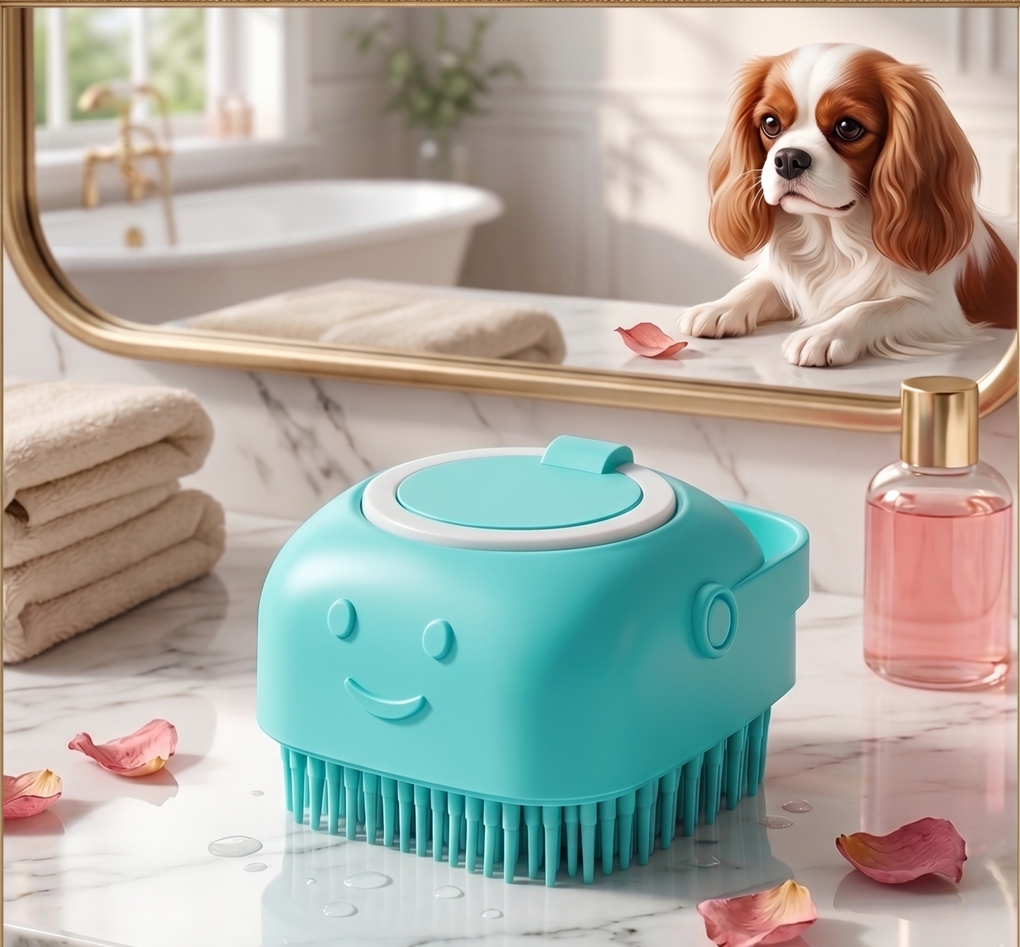Brosse de Bain Massage Petclean